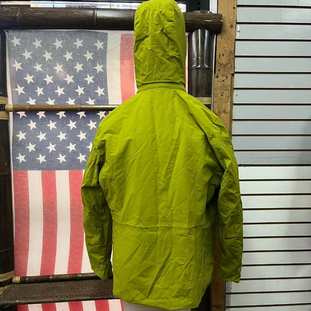 NWT K-Way Italy by kappa coat heavy jacket with hoodie - Picture 2 of 5